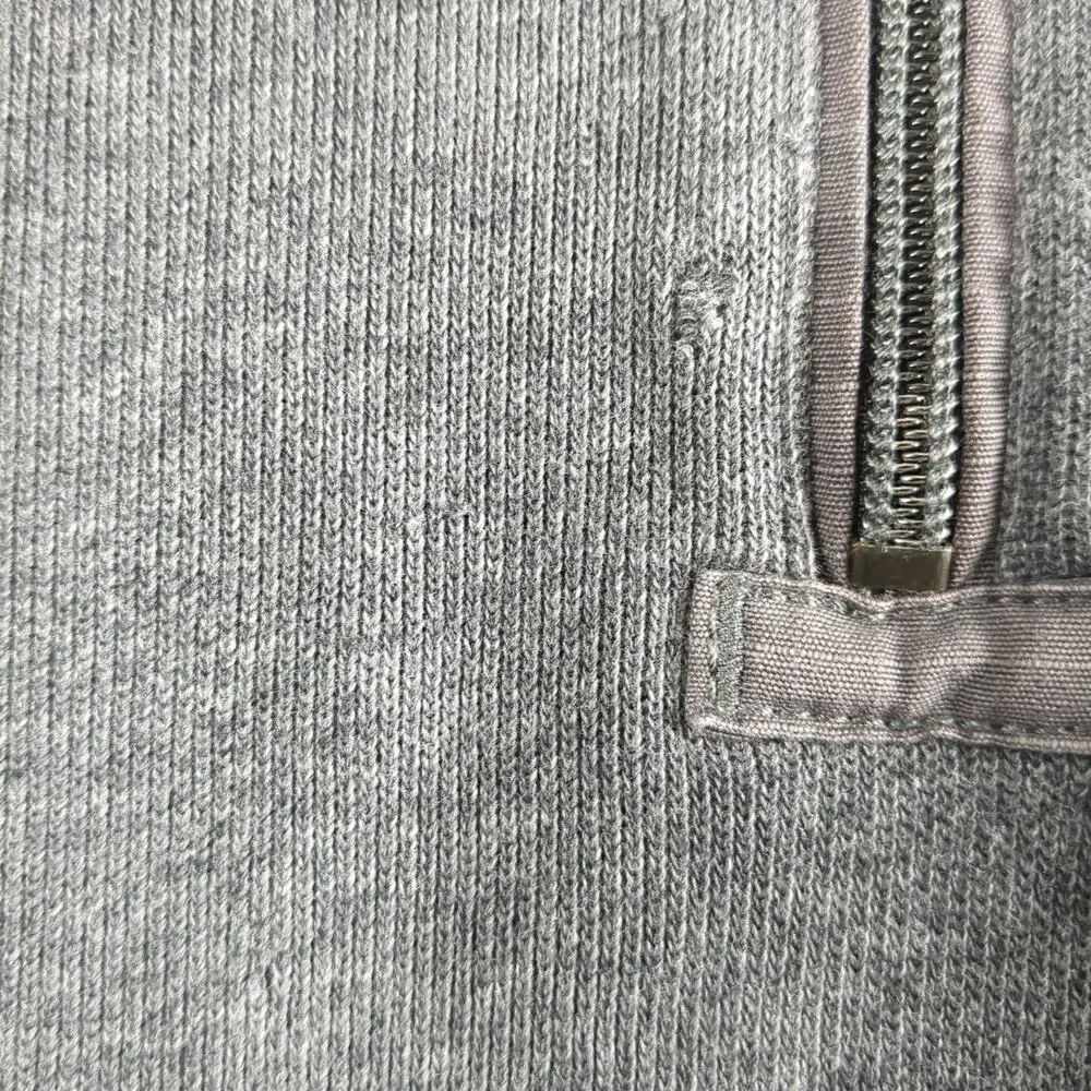 Tommy Bahama Half-Zip Charcoal Heather Antigua Cove Mens X-Large Relax Pullover - Picture 6 of 15